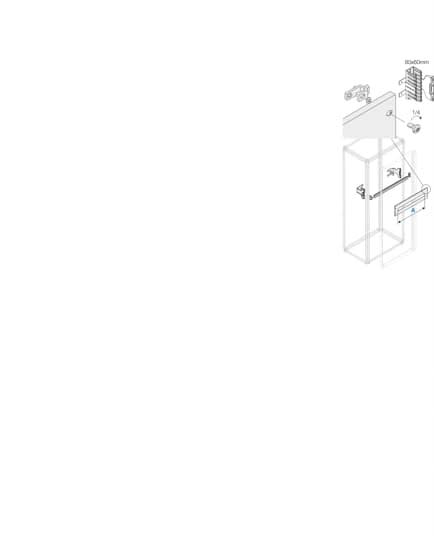 ABB - Rail DIN 1R 36Mod L=800mm (x1)