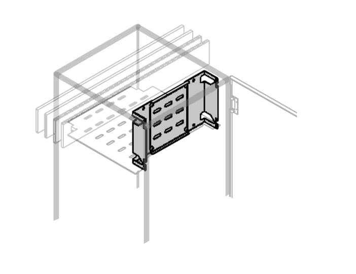 ABB - Frontal BUSBars Segregation NO Int. Up. H=200mm W=300mm