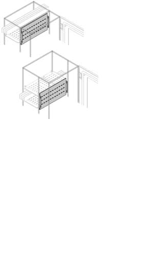 ABB - Frontal BUSBars Segregation Int. Up. H=200mm W=300mm