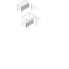ABB - Frontal BUSBars Segregation Int. Up. H=300mm W=300mm