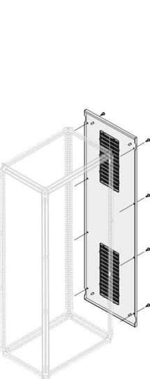 ABB - Panneau latéral Ventille IP30 H=1800mm P=700mm (x1)