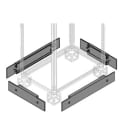 ABB - Habillage de Socle Avant/Arriere H=100mm L=600mm (x2)