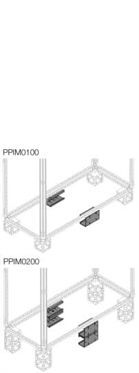 ABB - Socle Supplementaire H=200mm pour Armoire L =1250mm (x4)