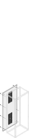 ABB - Habillage de fond Ventille IP30 Droite H=1800mm L=625mm (x1)