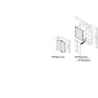 ABB - Clois.Vert.2B perforée-Couvercle Caoutchouc H=400mm (x1)