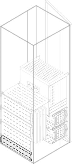 ABB - Ségr.Ver.Arrièr.H=100mm L=800mm Smi