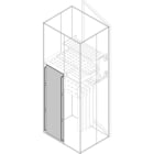 ABB - Rear Vert.Segr. Outputs Si de Rear Int.Up. H=1000mm W=600mm