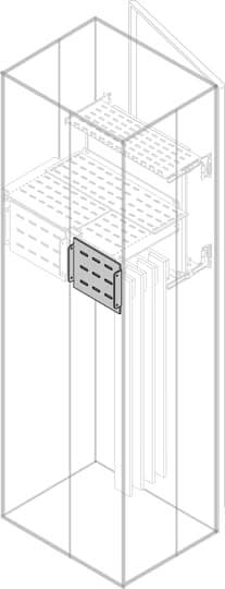 ABB - Rear Vert.Segr. BUSBars Si de Rear Int.Up. H=175mm W=600mm