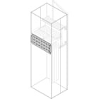 ABB - Rear Vert.Segr. Full-Width NO Rear Int.Up. H=175mm W=800mm