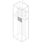 ABB - Rear Vert.Segr. BUSBars Si de Rear Int.Up. H=175mm W=800mm