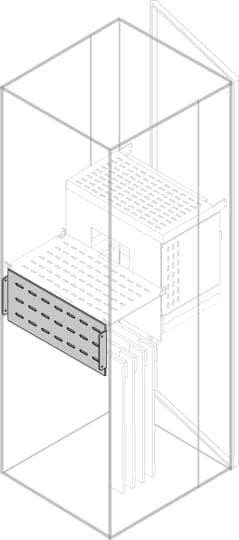 ABB - Rear Vertical Segregation Full-Width H=350mm For W=1250mm