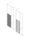 ABB - Clois.Vert.2B Pleine-Partie Arr. H=1000mm D=500M (x1)