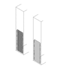 ABB - Clois.Vert.2B Pleine-Complete H=1000mm D=700mm(x1)