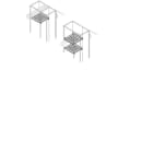 ABB - Horizontal BUSBars Shelf Int. Up. W=400mm D=500mm