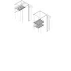 ABB - Horizontal BUSBars Shlef Int. Up. W=400mm For D=500mm