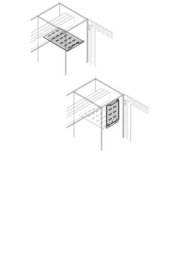 ABB - Horizontal BUSBars Shelf NO Int. Up. W=400mm D=700mm