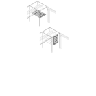 ABB - Horizontal BUSBars Shelf NO Int. Up. W=400mm D=700mm