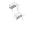 ABB - Horizontal BUSBars Shelf NO Int. Up. W=600mm D=500mm