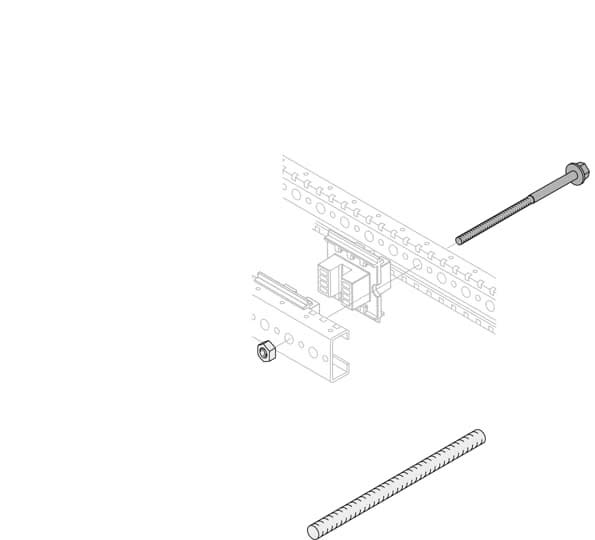 ABB - Axe filetées Inox L=120mm (x10Pces)