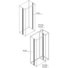 ABB - Montant H=2000mm pour Disj. =800A Ou Cloisonne (x1)