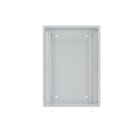 ABB - SPEE-M Armoire Monobloc L600 H800 5R-120mod (H150mm)-IP55 av. Pte-RAL7035