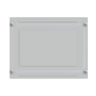 ABB - SPEE- Passe-câbles métallique L400mm fermé avec prédécoupage pr Passe-câbles TZ
