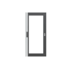 ABB - SPEE-L/M Porte Transparente L600xH1200 mm- IP55-3 Points de Fermeture - IK07
