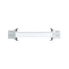 ABB - SPEE Combi-Double Rail DIN Ajustable pour Plastron Modulaire L400 - 12 modules