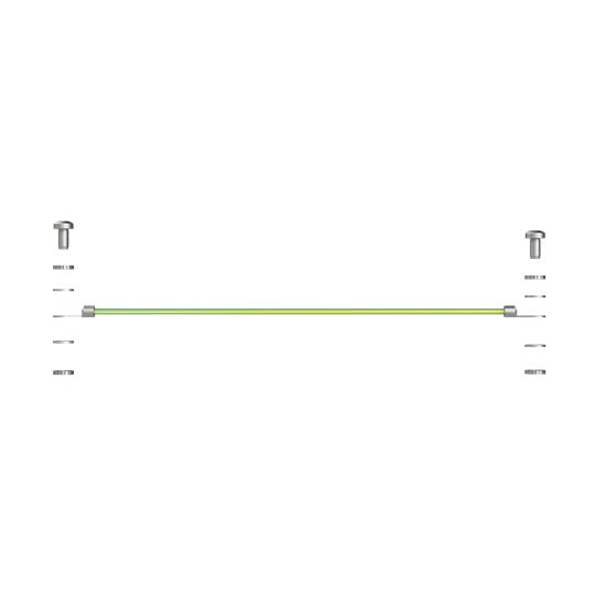 ABB - SPEE- Kit de de mise à la Terre de la porte 6mm avec 2x M6
