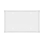 ABB - SPEE Combi-Cloison de séparation forme 2b Horizontal L600 H300 du jeu de barre