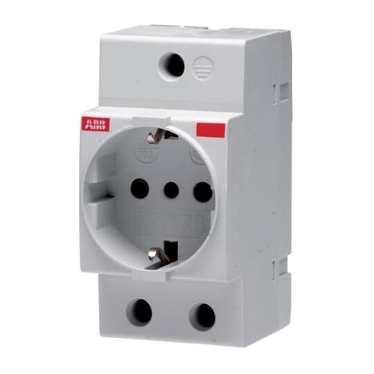 ABB - M1173L-Prise de courant modulaire -Norme italienne- 2P+T -16A-250VAC -av. Témoin