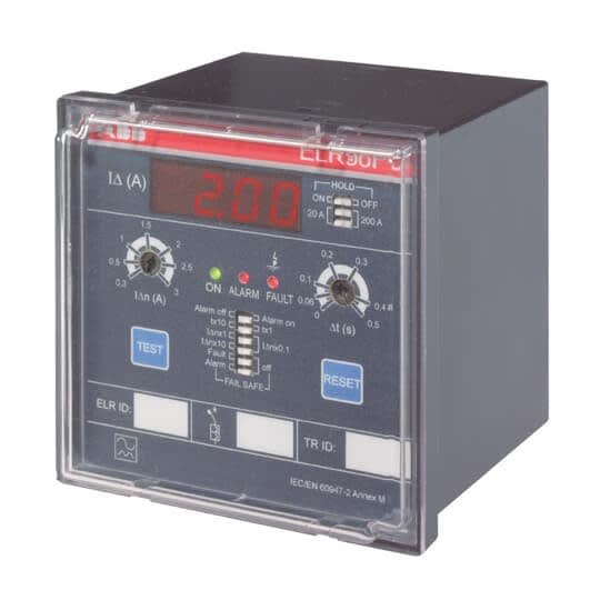 ABB - Relais différentiel Encastre ELR96 PF-96X96mm