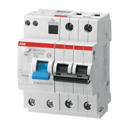 ABB - Disjoncteur Différentiel Ds202 A-K25/0,03
