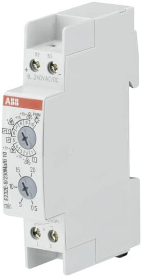 ABB - Minuterie d'escalier Multifonction E 232 E-8/230 Multi 10