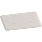 ABB - SPEE- Passe-câbles plastique raccords à vis M (4x M20/M25- 18x M20) - Pack 10pcs