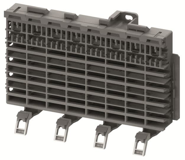 ABB - SMISSLINE- Embase 8 modules 250A L144mm avec capot extrémité