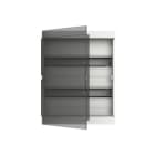 ABB - FOR152T36W - Coffret FOR150 - 2 x 18 modules - Porte Transparente -Blanc RAL9010
