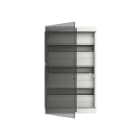 ABB - FOR153T54W - Coffret FOR150 - 3 x 18 modules - Porte Transparente -Blanc RAL9010