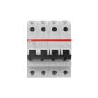 ABB - S200 Disjoncteur modulaire- 4P - 13A - Cbe C -6000A/10kA (4 modules)-peignable