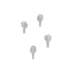 ABB - UZ91P4 - Adaptateur de montage coffert UK600 sur cloison cresue (Lot de 4pcs)