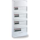 ABB - Tableau électrique Pré-équipé - 4 Rangées - 4ID 63A - 13 Disj. 4.5kA - Vis