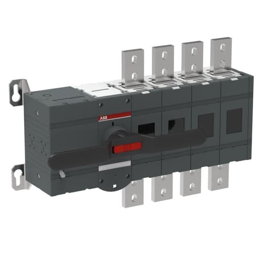 ABB - Interrupteur sectionneur motorisé OT 4-pole. jusqu'à 1500 VDC / 1600 A