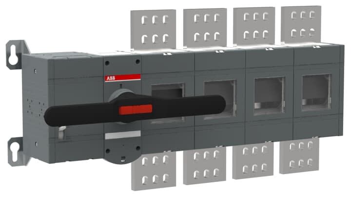 ABB - Interrupteur sectionneur motorisé OT 4-pole. jusqu'à 1500 VDC / 2500 A