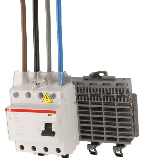 ABB - SMISSLINE ZFI301 - Capot de protection pour les bornes d'alimentation