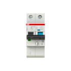 ABB - Disjoncteur Diff. Smissline embroch. 1P+N (à droite)-25A-Cbe B-10kA-30 mA-Type F