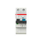 ABB - Disjoncteur Diff. Smissline embroch. 1P+N (à droite)-32A-Cbe C-10kA-300mA-Type F