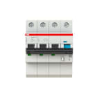 ABB - Disjoncteur Diff. Smissline embroch. 3P+N (à droite)-10A-Cbe C-6kA-30 mA-Type A