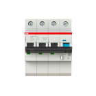 ABB - Disjoncteur Diff. Smissline embroch. 3P+N (à droite)-16A-Cbe C-10kA-30 mA-Type A