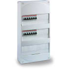 ABB - TABPCT2AUTOELEC Tableau Précâblé 3 Rangées 1xID63AC 1xID63A -9 Disj. Auto