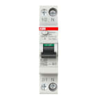 ABB - Disjoncteur Différentiel DS301C-1P+N (droite) 1mod.-16A Cbe B-100mA Type A-6kA